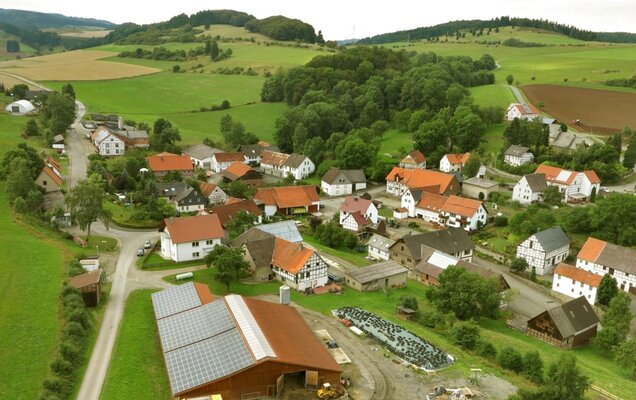Luchtfoto Welleringhausen